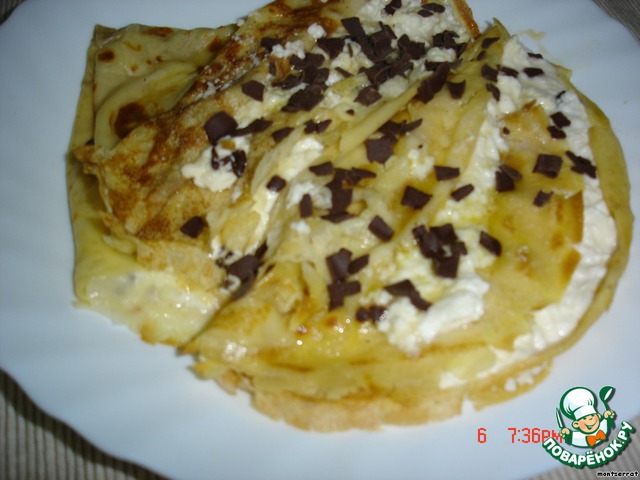 Pancakes with cottage cheese