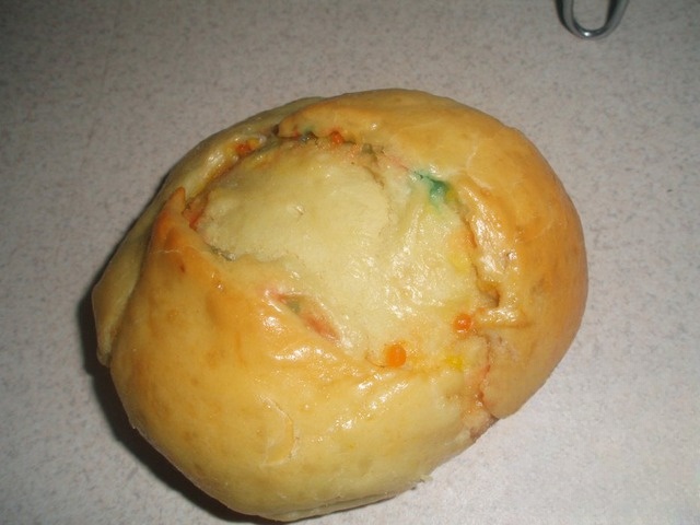 Булочки с  посыпкой