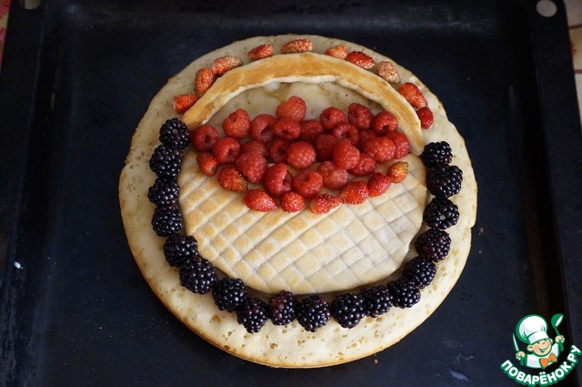 Пирог с персиками, который понравится каждому