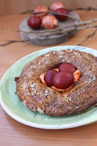 Кранч со сгущенным молоком и орехами