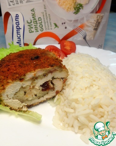 Chicken breast with sauerkraut