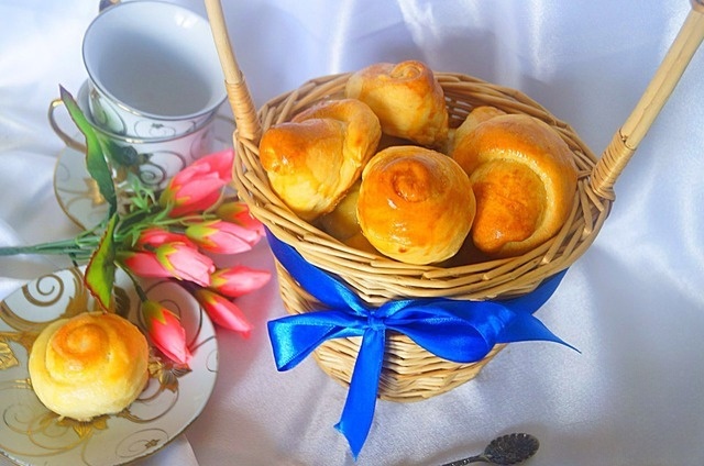 Булочки творожно-йогуртовые