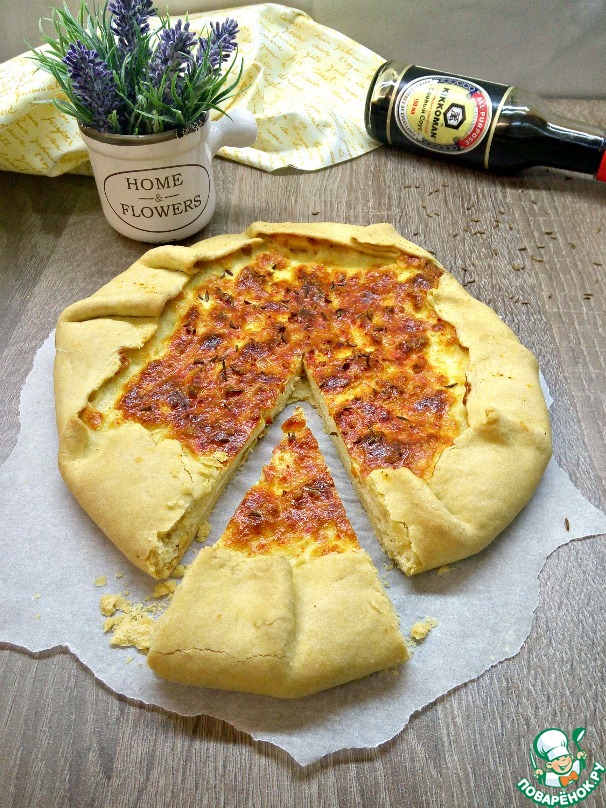 Галета с козьим сыром