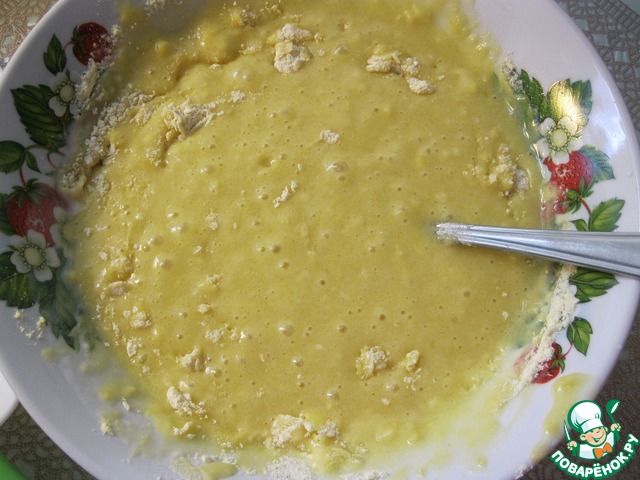Домашний кукурузный пирог с сухофруктами