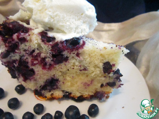 Oatmeal blueberry pie