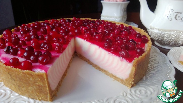 Cheesecake without baking with marshmallow cream