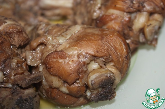 Chicken with tea