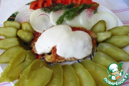 Chicken breast with mozzarella
