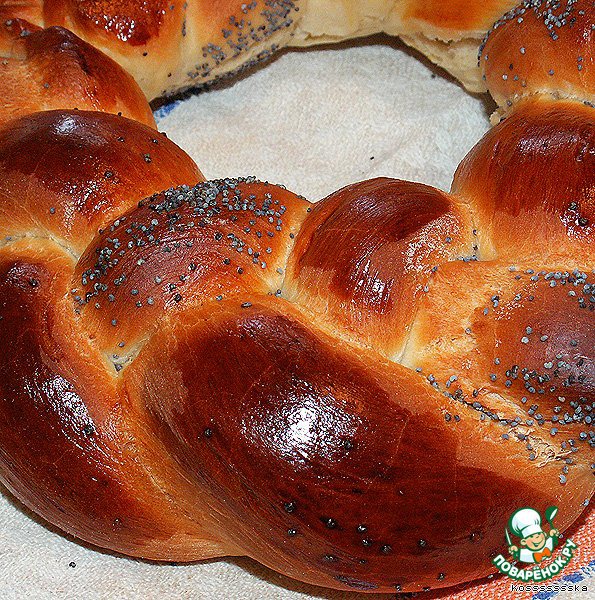 Wicker wreath for tea