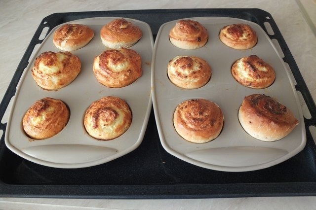 Булочки с сыром