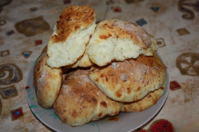 Булочки с моцареллой