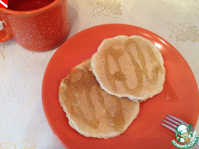 Pancake with oatmeal