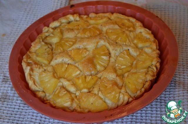 Скьяччата с ананасом