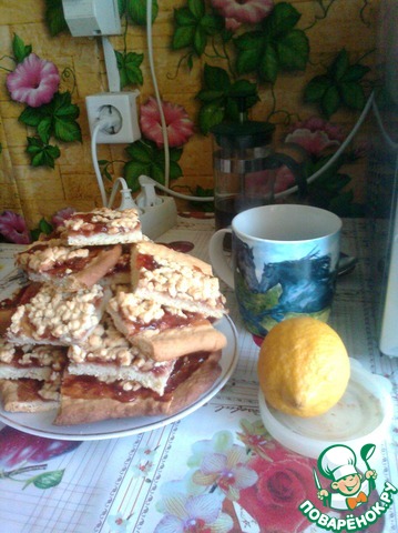 Сладкий пирог на скорую руку