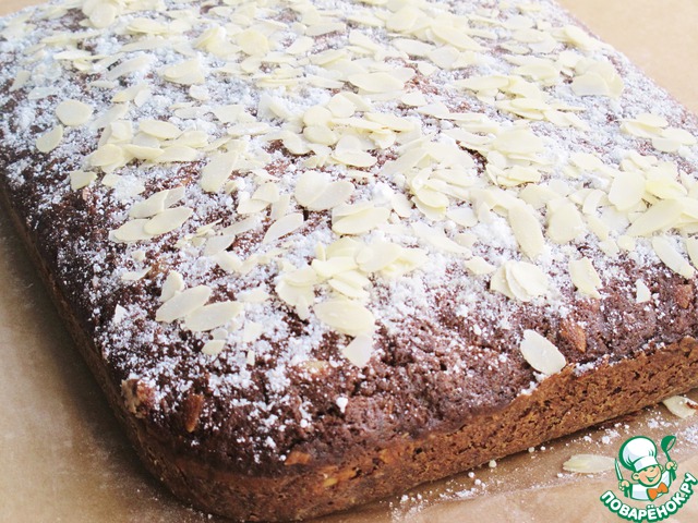 Шоколадный кекс с кабачком
