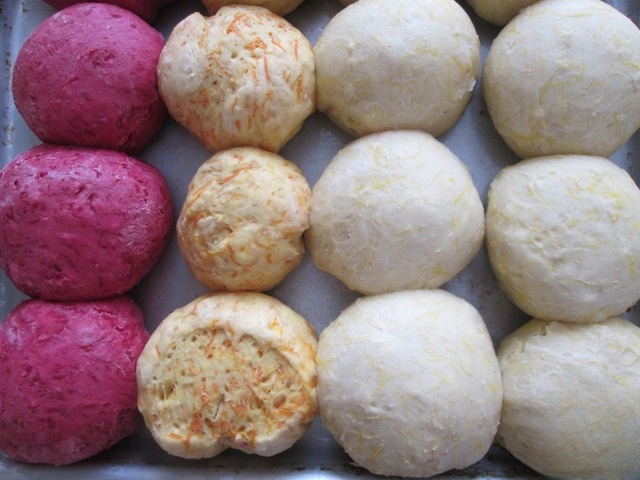 Постные булочки 