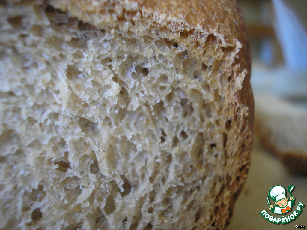 Хлеб с яблочным пюре и имбирем