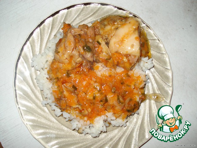 Braised chicken legs