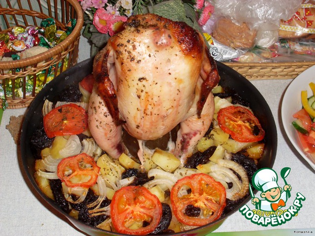 Roast chicken