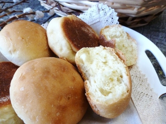 Английские пышки на дрожжах