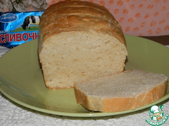 Butter white bread 