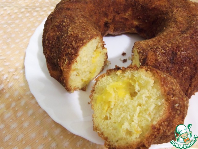 Кекс с апельсином