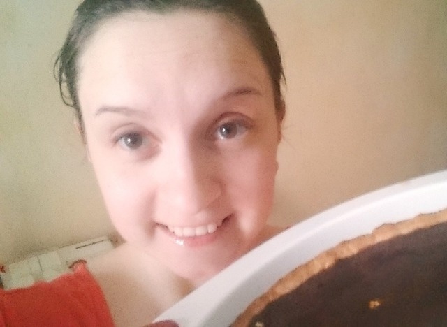 Тарт с фундуком и двумя видами шоколада