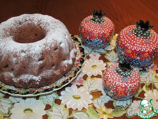 Кекс с изюмом 