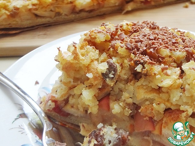 Yabloko with rice crumbs