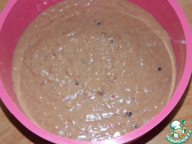 Шоколадный кекс со свеклой