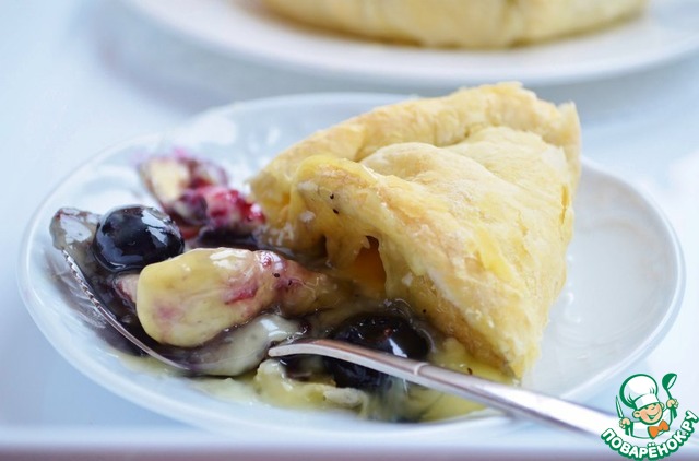 Baked Camembert in pastry