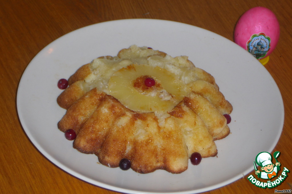 Cupcake pineapple 