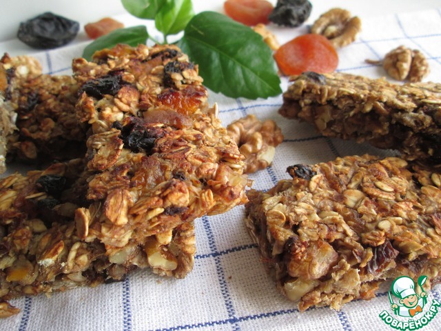 Bars-muesli without sugar