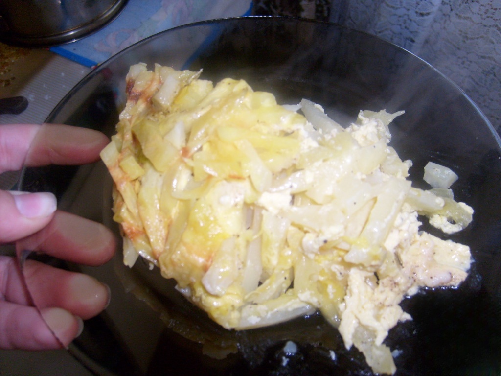 Запеканка из картофеля с кабачками