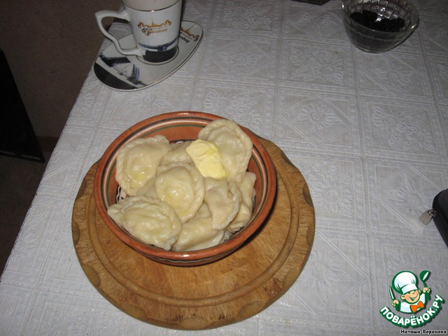 Dumplings with potatoes