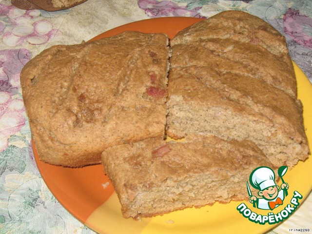 Овсяный хлеб с беконом