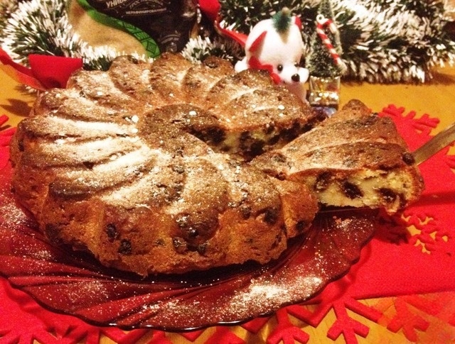 Кекс с рикоттой и шоколадом