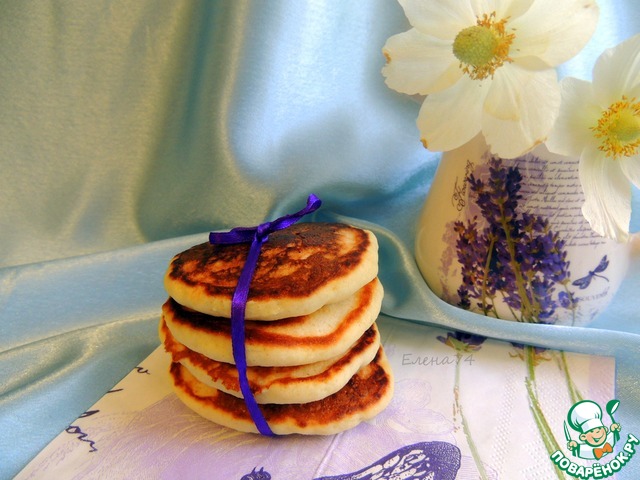 Pancakes of semolina yeast