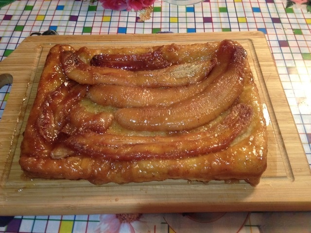 Банановый тарт татен