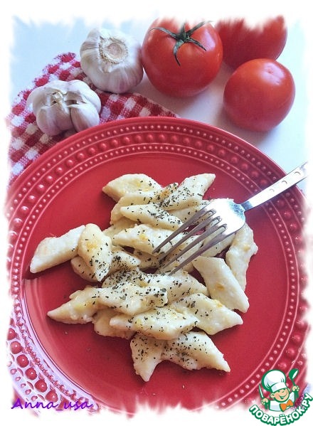 Gnocchi of ricotta