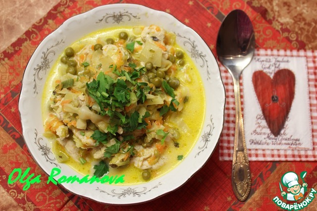 Fricassee of poultry