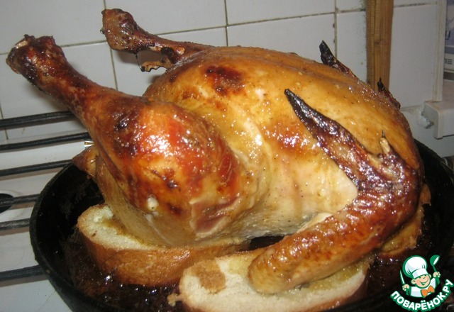 Chicken boiled-baked 