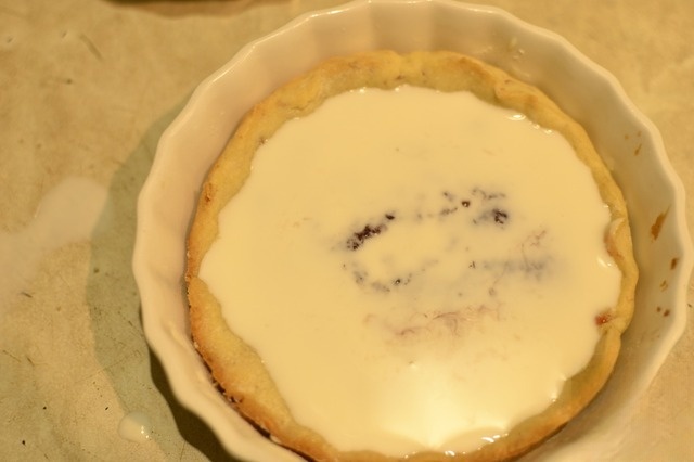 Корзиночки с панна коттой