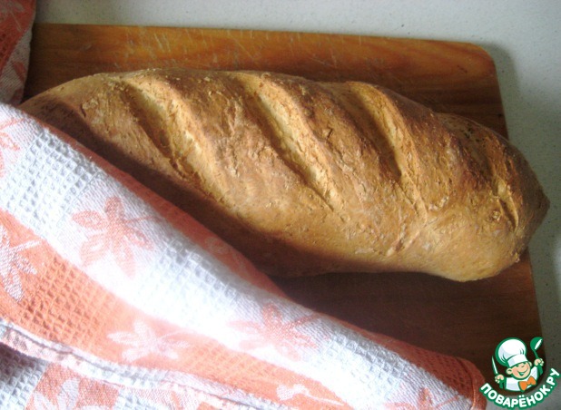 A loaf of bran and flax seed