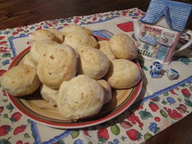 Картофельные булочки с луком