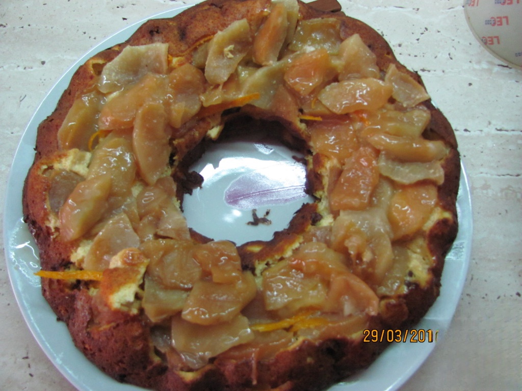 Запеканка с яблоками