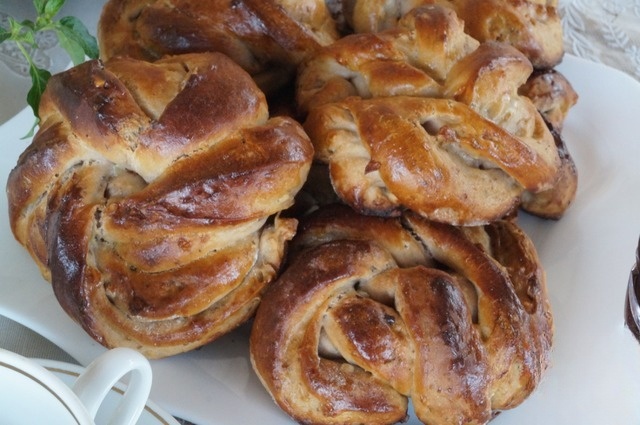 Ореховые булочки с кагором