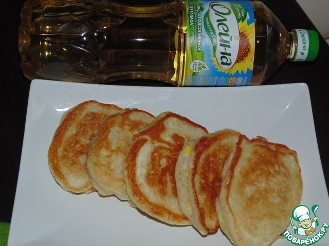 Pancakes with cabbage filling