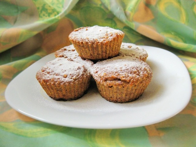 Бананово-ореховые кексы