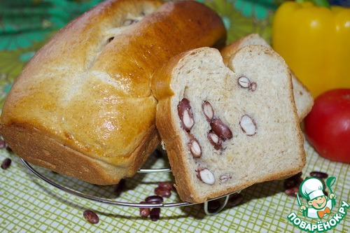 Хлеб пшенично-цельнозерновой с фасолью